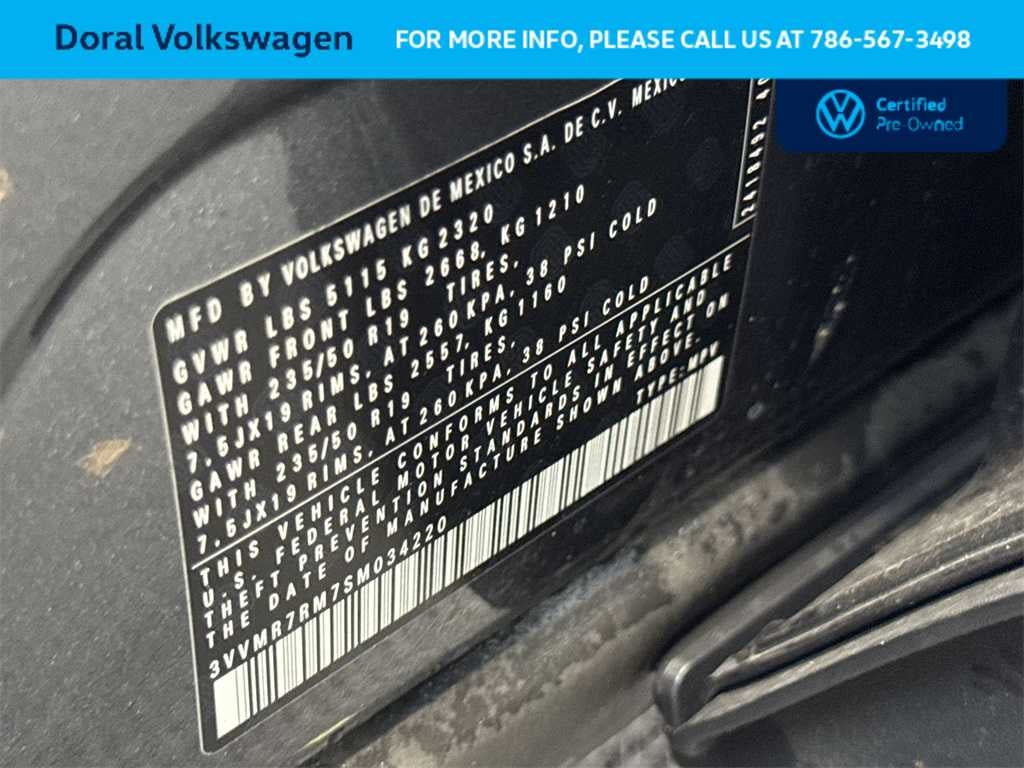 2025 Volkswagen Tiguan SE