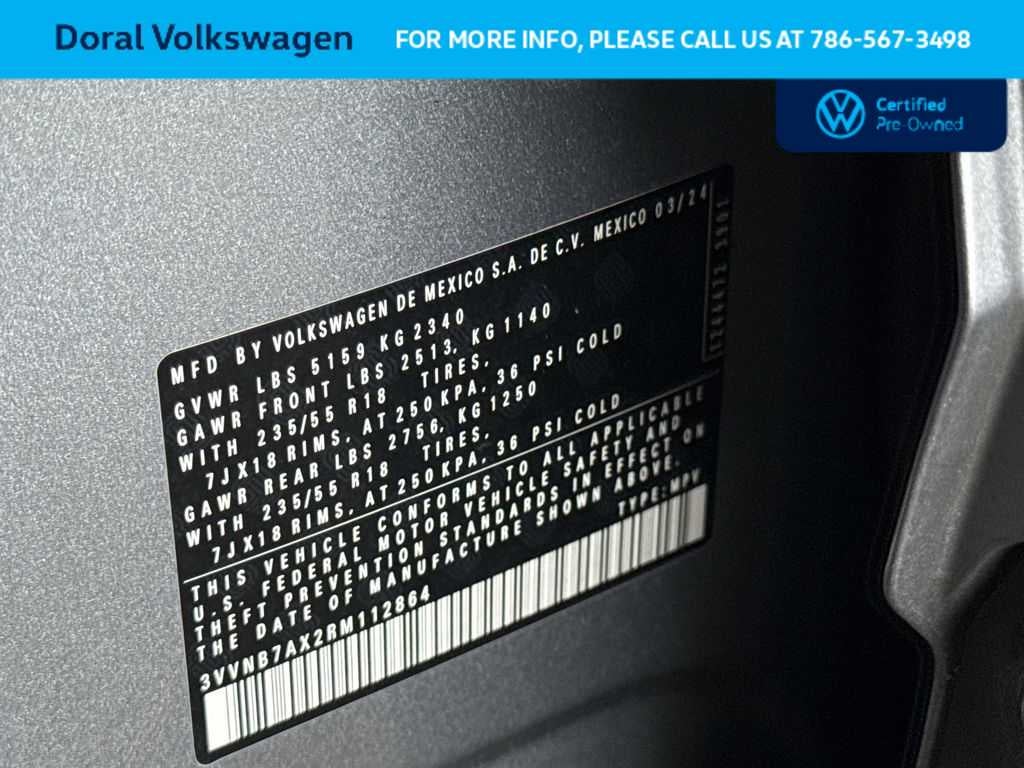 2024 Volkswagen Tiguan SE