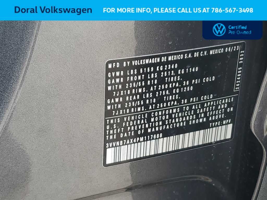 2023 Volkswagen Tiguan SE