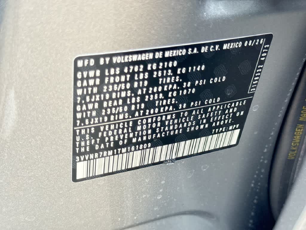 2026 Volkswagen Tiguan SE