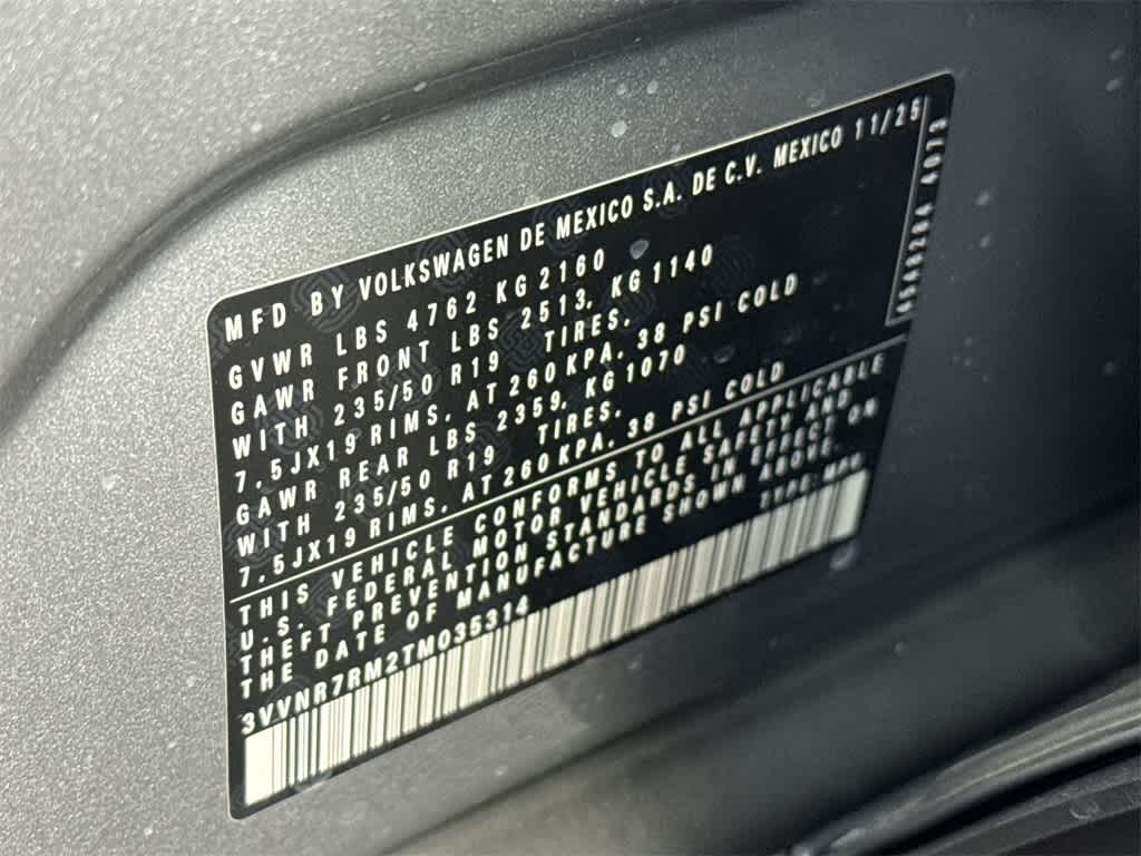 2026 Volkswagen Tiguan SE