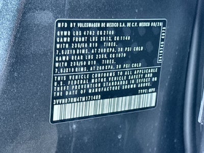 2026 Volkswagen Tiguan SE