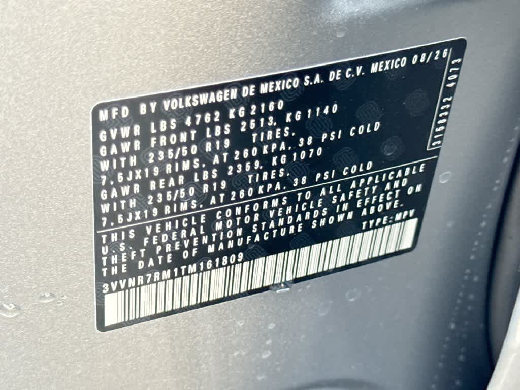 2026 Volkswagen Tiguan SE