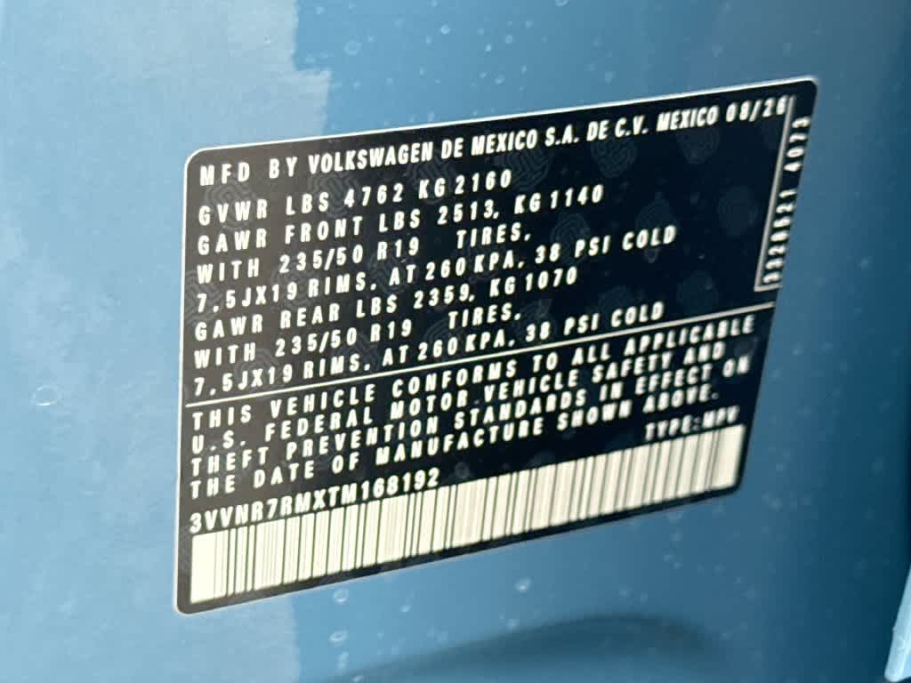 2026 Volkswagen Tiguan SE