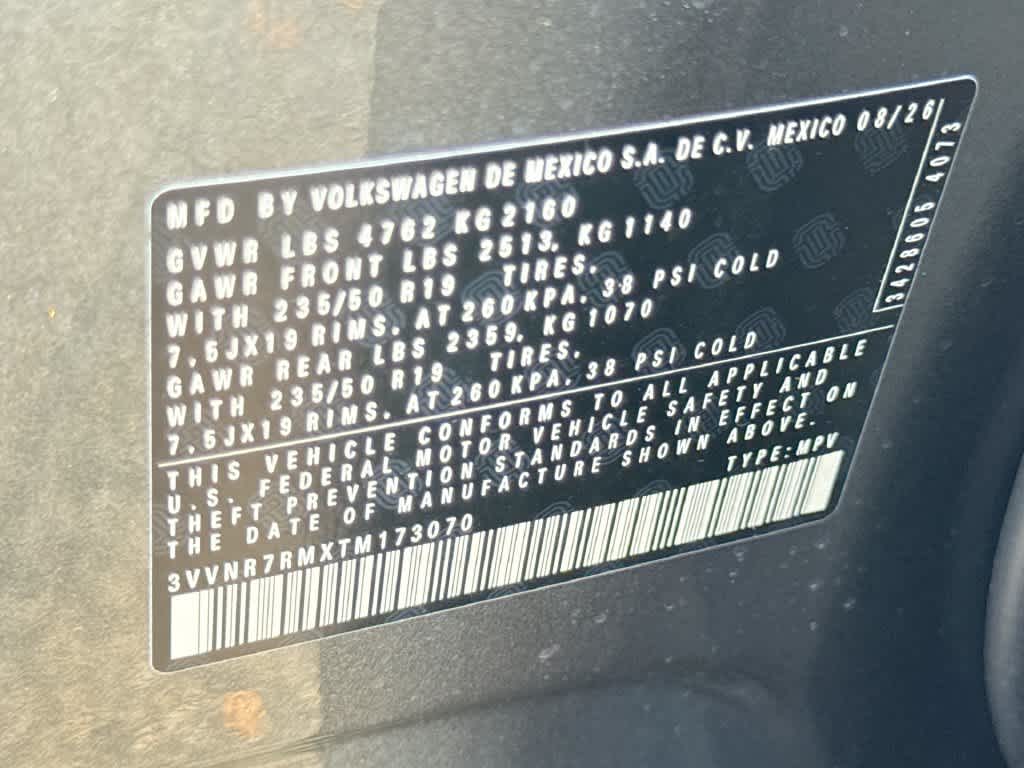 2026 Volkswagen Tiguan SE
