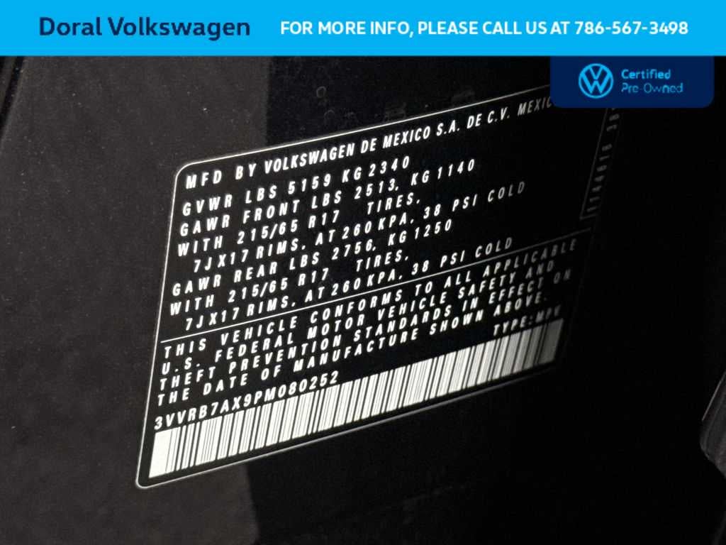 2023 Volkswagen Tiguan S