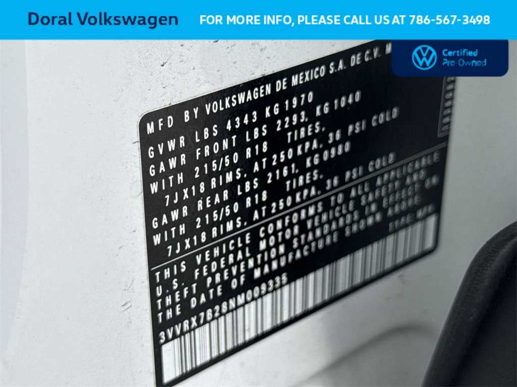 2022 Volkswagen Taos SE