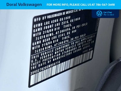 2025 Volkswagen Taos SE