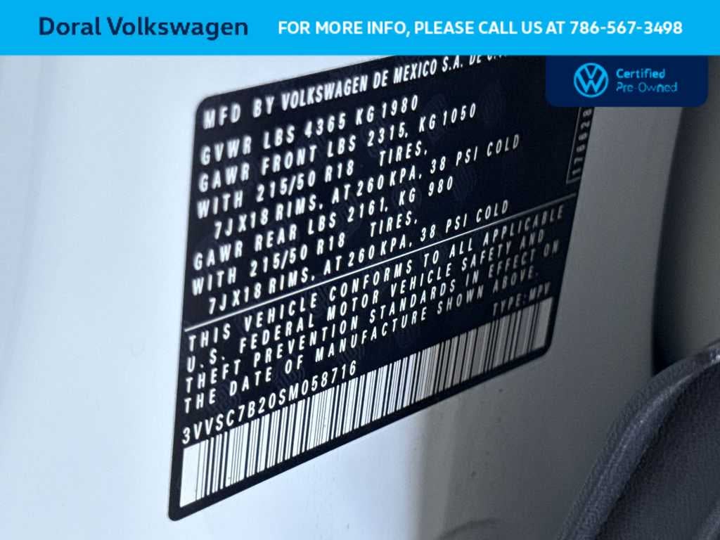 2025 Volkswagen Taos SE