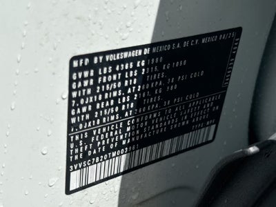 2026 Volkswagen Taos SE