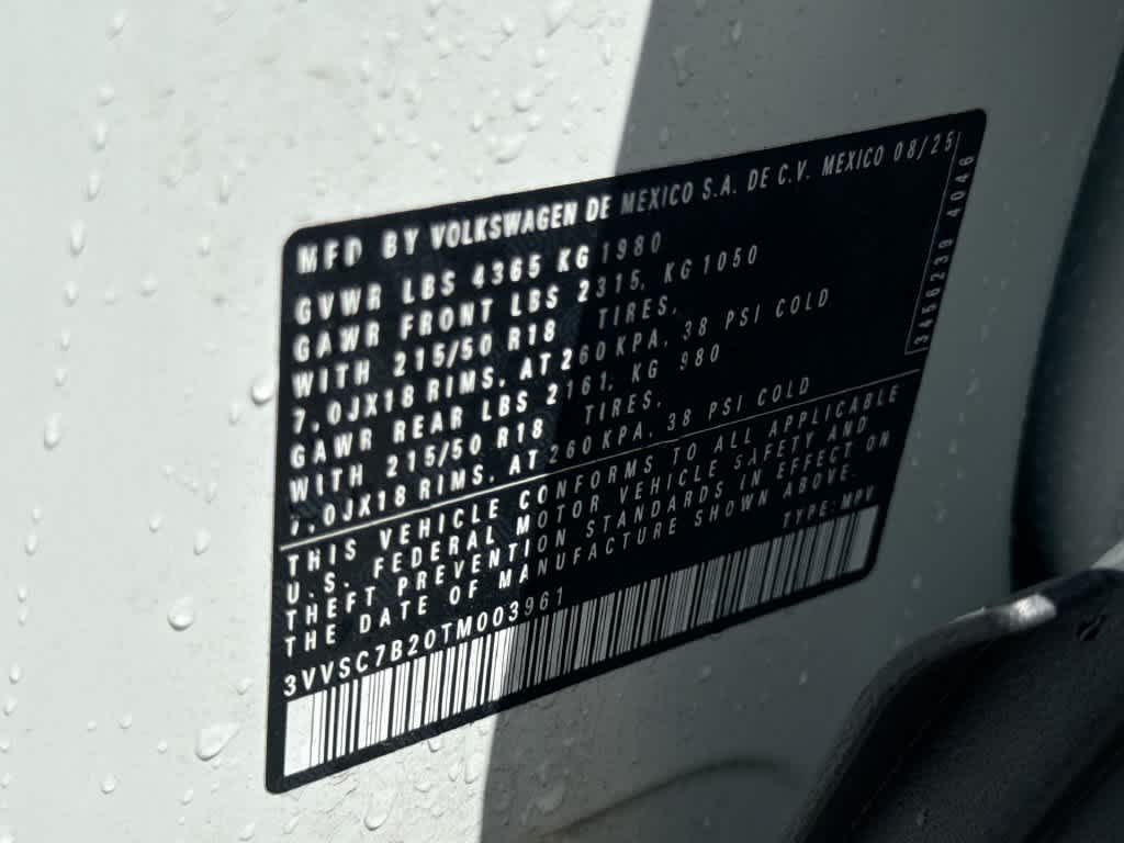 2026 Volkswagen Taos SE