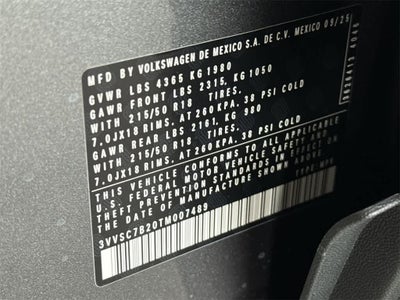 2026 Volkswagen Taos SE