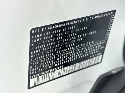 2026 Volkswagen Taos SE