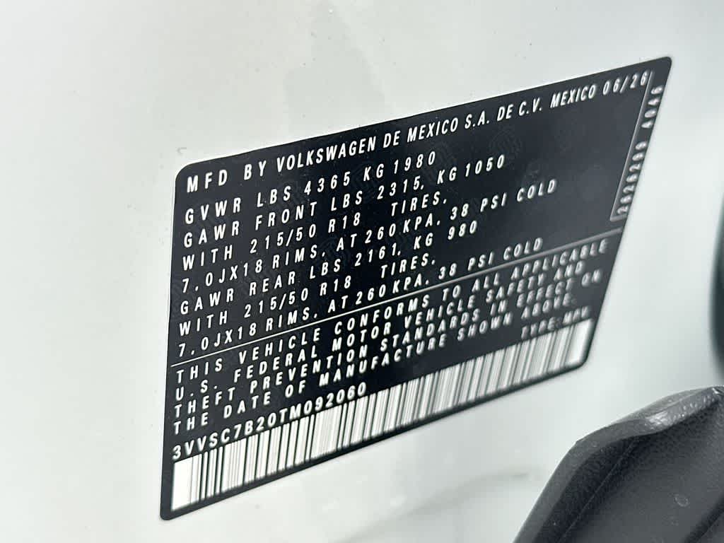 2026 Volkswagen Taos SE