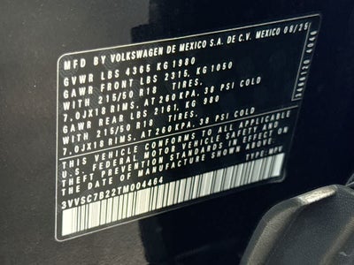 2026 Volkswagen Taos SE