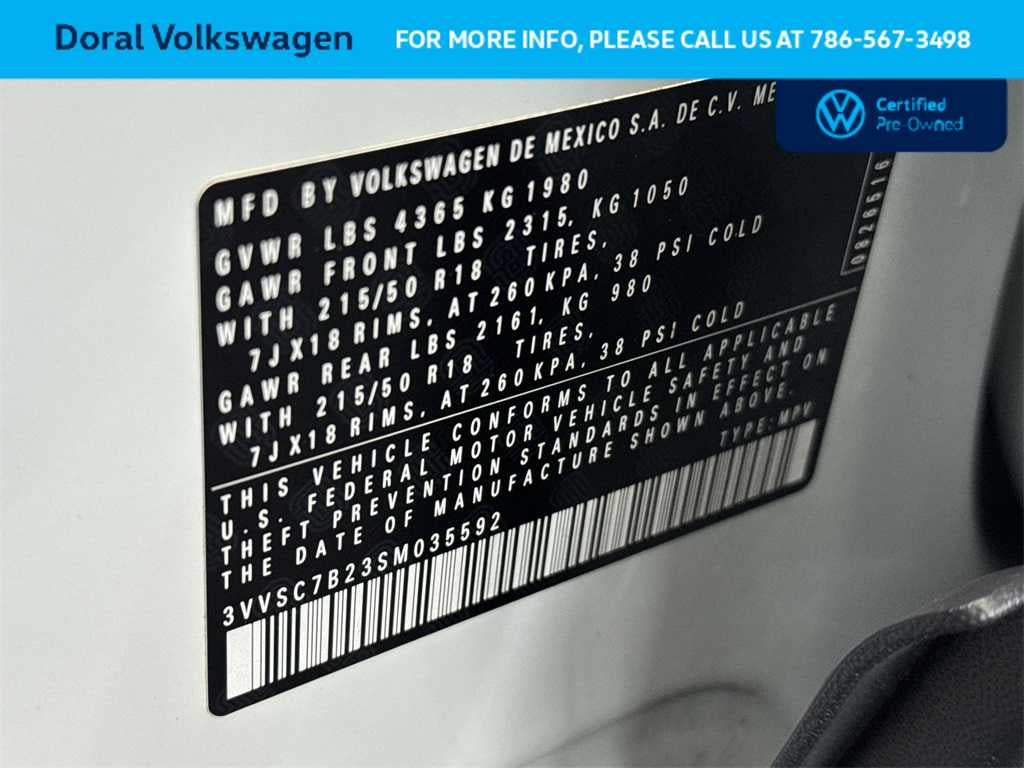 2025 Volkswagen Taos SE