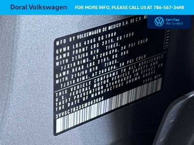 2025 Volkswagen Taos SE