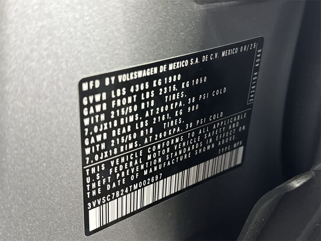 2026 Volkswagen Taos SE