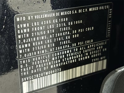 2026 Volkswagen Taos SE