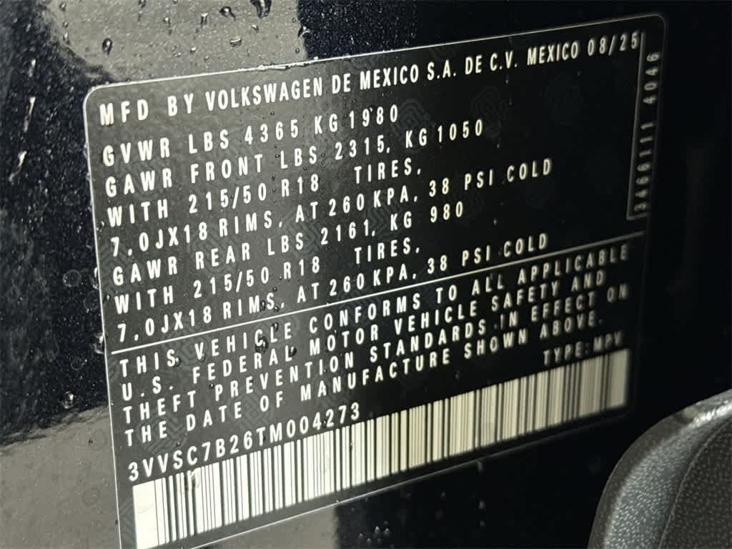 2026 Volkswagen Taos SE