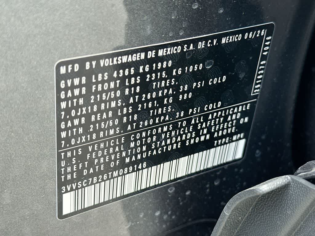 2026 Volkswagen Taos SE
