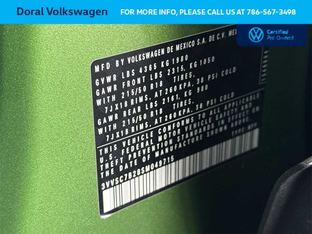 2025 Volkswagen Taos SE