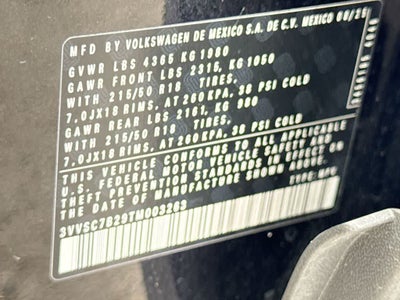 2026 Volkswagen Taos SE