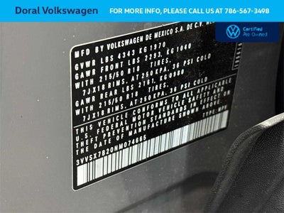 2022 Volkswagen Taos SE