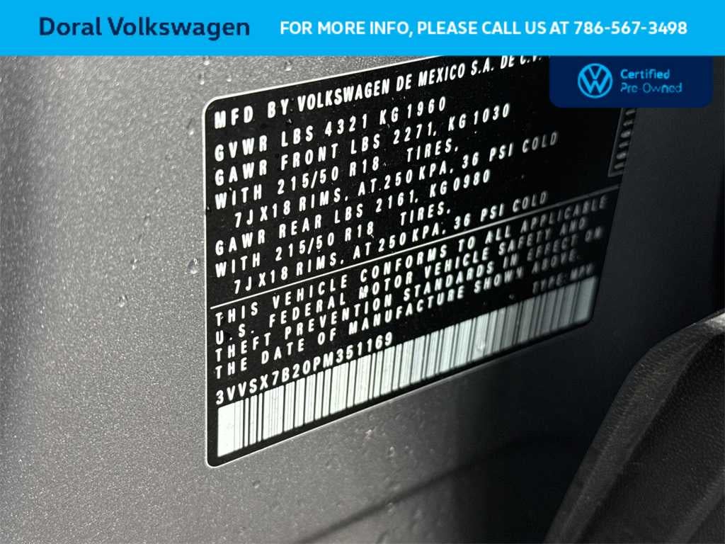 2023 Volkswagen Taos SE