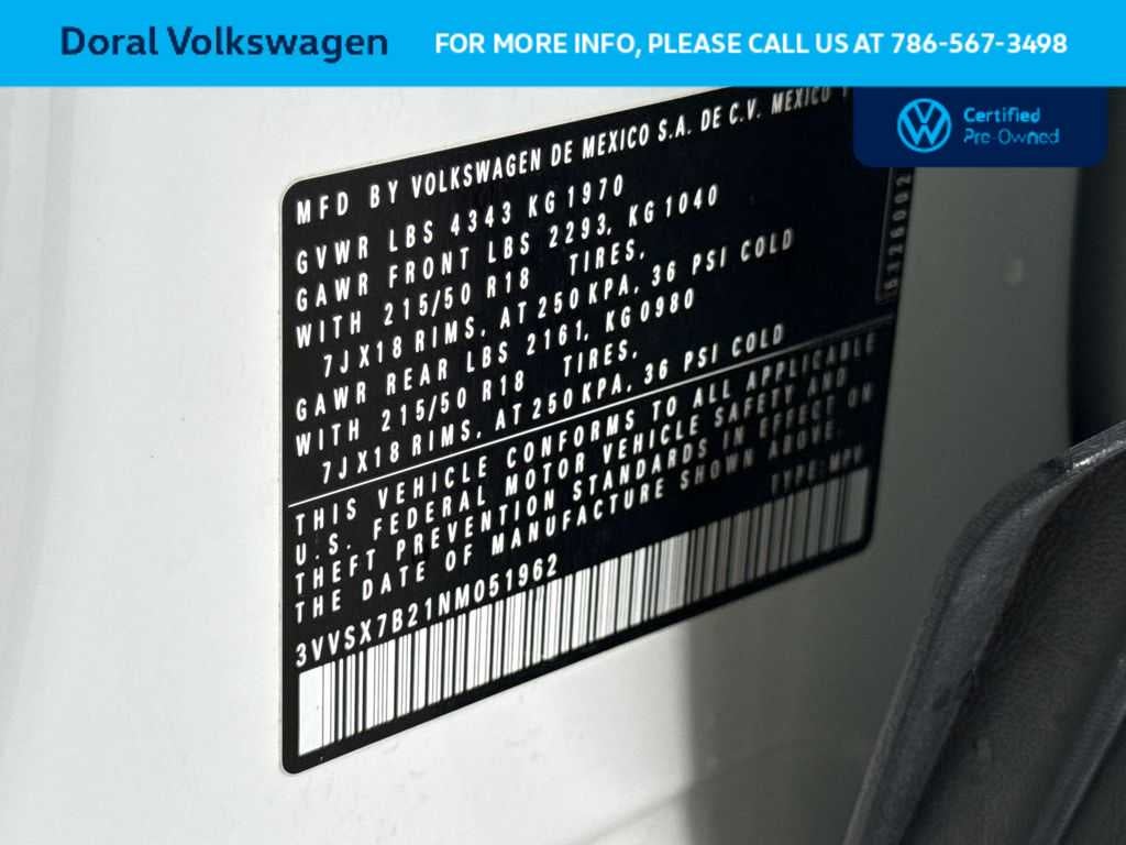 2022 Volkswagen Taos SE