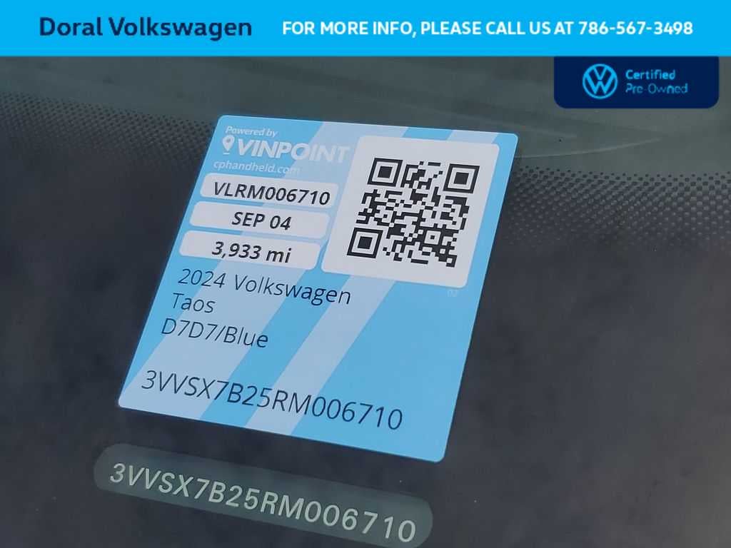 2024 Volkswagen Taos SE