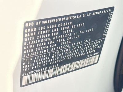 2026 Volkswagen Tiguan SEL R-Line Turbo
