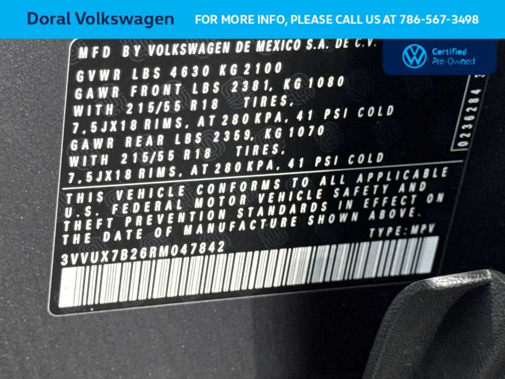 2024 Volkswagen Taos SE