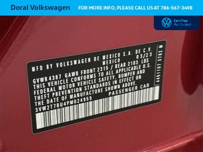 2023 Volkswagen Jetta GLI Autobahn