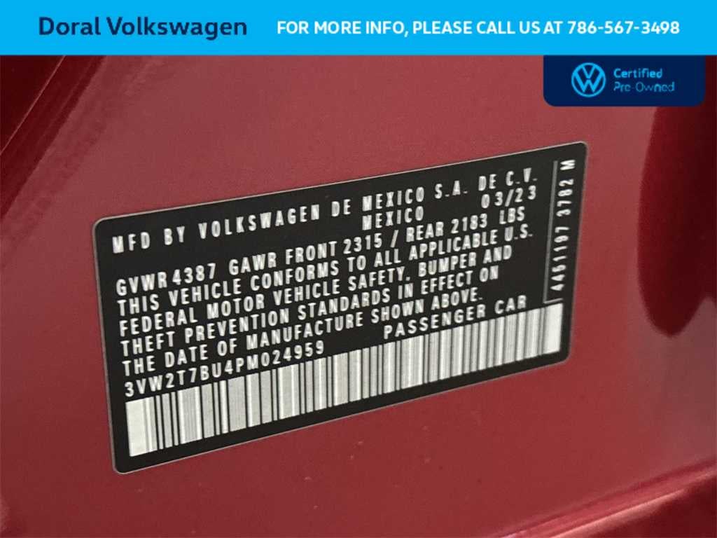 2023 Volkswagen Jetta GLI Autobahn