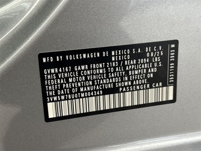 2026 Volkswagen Jetta S