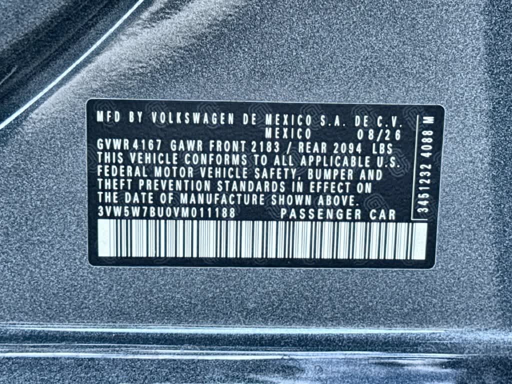 2027 Volkswagen Jetta S