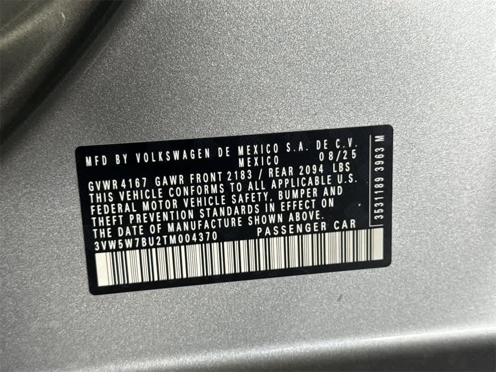 2026 Volkswagen Jetta S