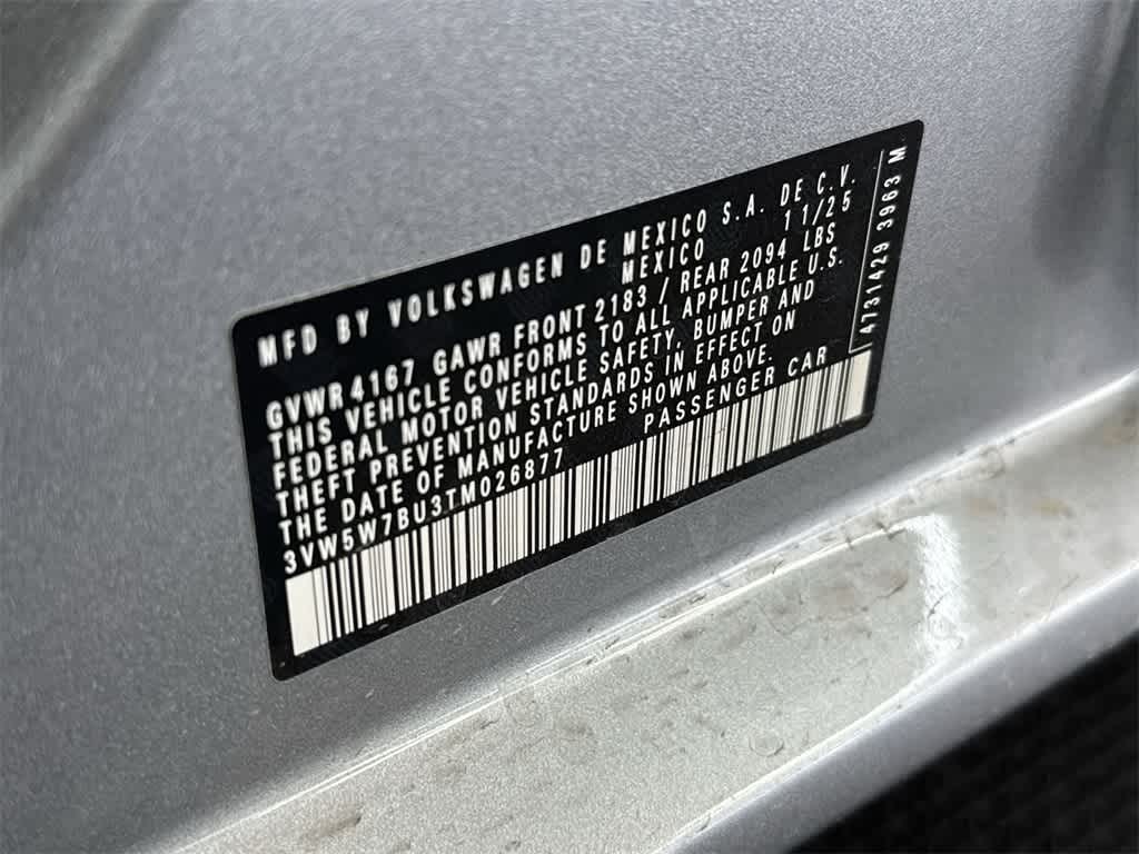 2026 Volkswagen Jetta S