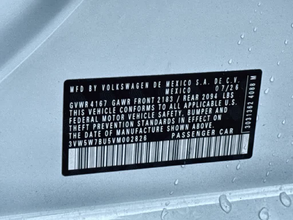 2027 Volkswagen Jetta S
