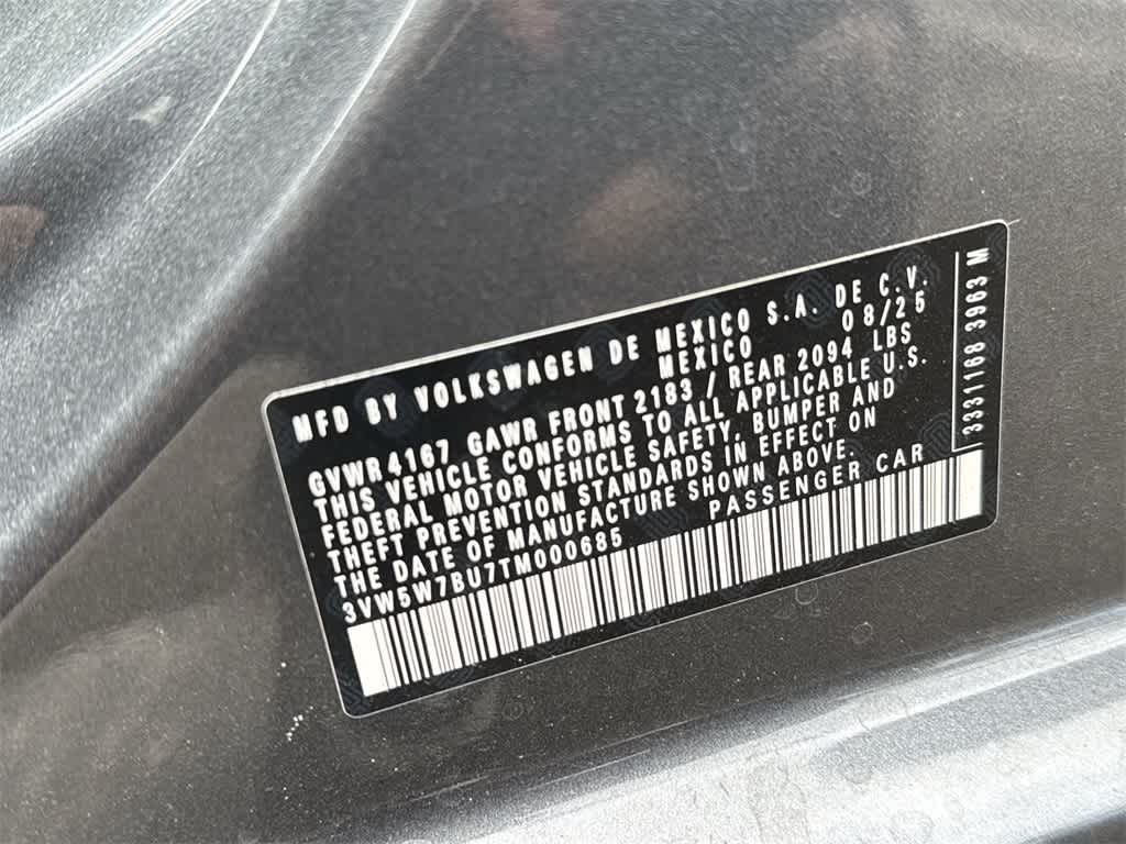 2026 Volkswagen Jetta S