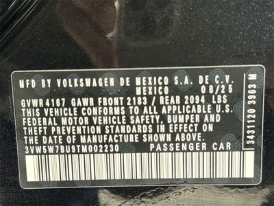 2026 Volkswagen Jetta S