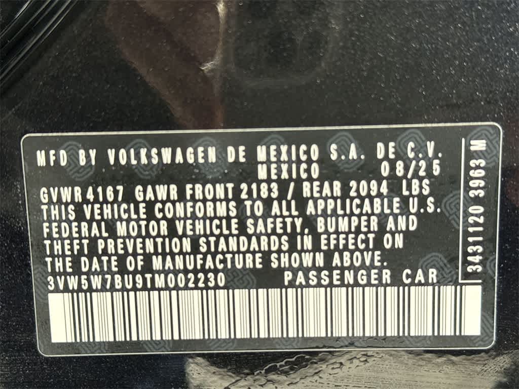 2026 Volkswagen Jetta S