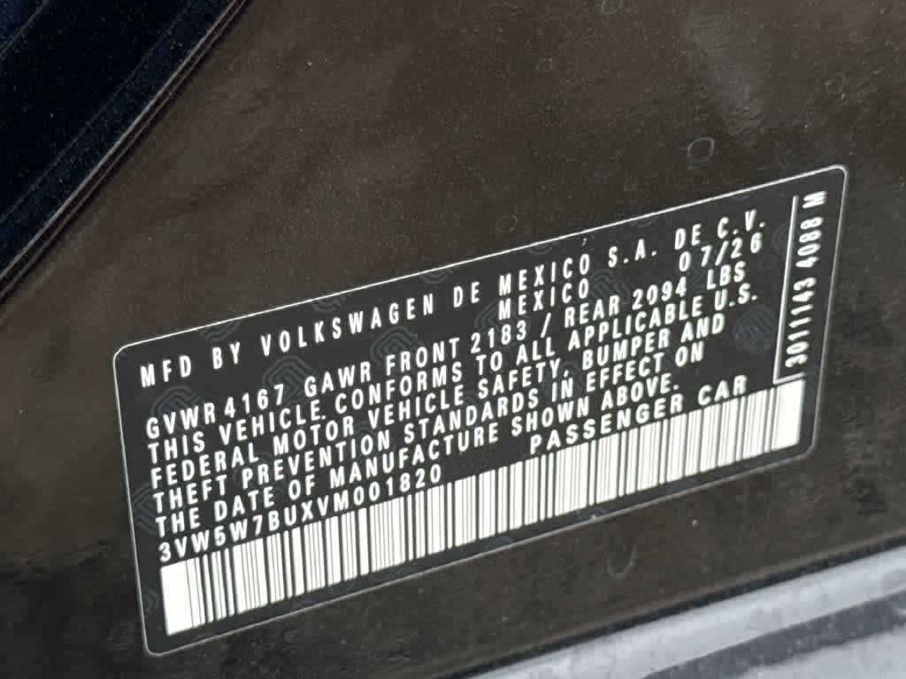 2027 Volkswagen Jetta S