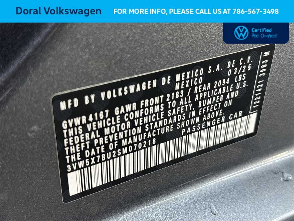 2025 Volkswagen Jetta S