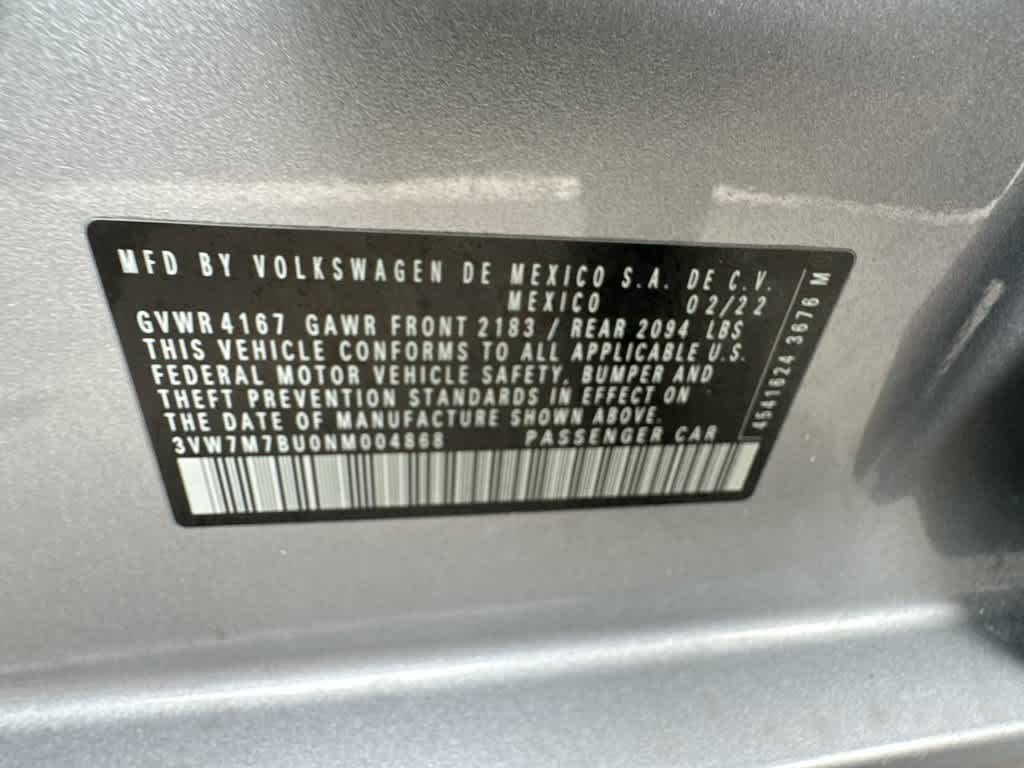 2022 Volkswagen Jetta SE