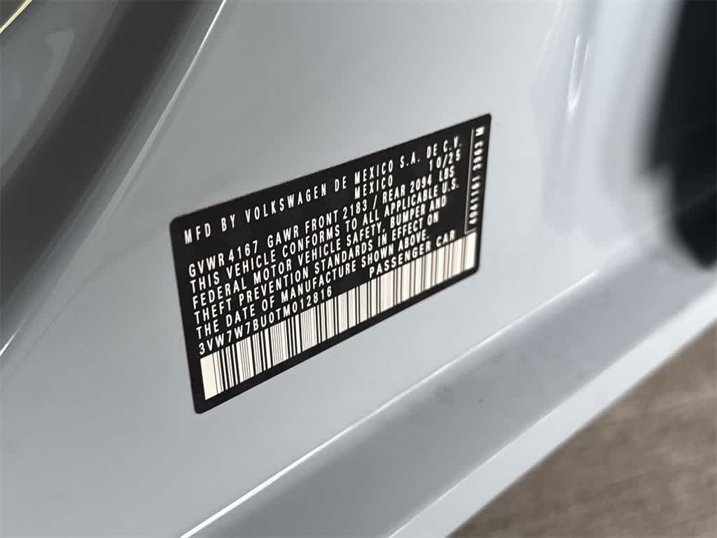 2026 Volkswagen Jetta SE