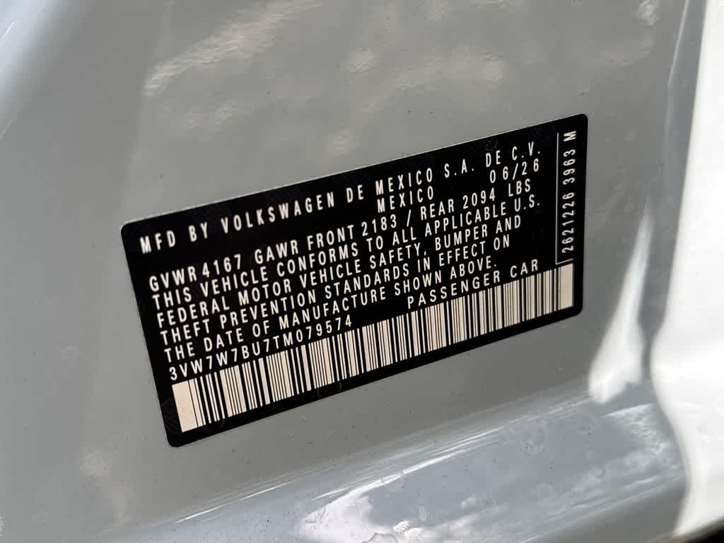 2026 Volkswagen Jetta SE