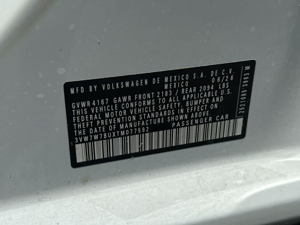 2026 Volkswagen Jetta SE