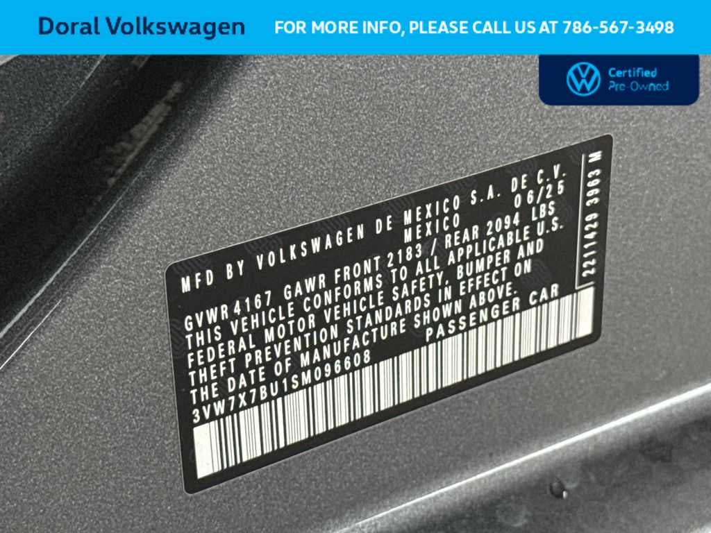 2025 Volkswagen Jetta SE